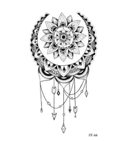 FF-044 ORTA BOY ETNİK ŞEMA DESEN GEÇİCİ DÖVME-TATTO