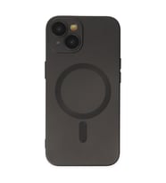 Apple İphone 14 Plus Kılıf Moshi Lens Magneticsafe Silikon - Siyah