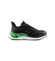 Celira Nrt Siyah Yeşil Erkek Sneaker Spor Ayakkabı (Siyah-Yeşil)