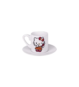Ghostbastır Design Galatasaray Hello Kitty Türk Kahvesi Fincanı 023