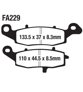 Cf Moto 650 Sd-T Sd-S Ön Fren Disk Balatası Sol Fa229 Orj