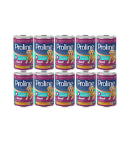 Proline Dana Etli Yetişkin Köpek Konservesi 395 Gr*10 Adet (Kahverengi)