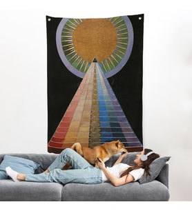 Hilma af Klint - Altarpiece, Grup X, Sayı 1 Duvar Örtüsü-8058