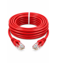 FURY CAT6 KIRMIZI Ethernet Kablosu 3 Metre RJ45 LAN İnternet Modem Router Bilgisayar Kablosu