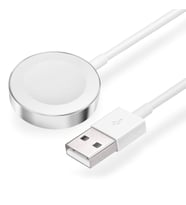 Microsonic Apple Watch Series 7 45mm Masaüstü Manyetik Şarj Cihazı Beyaz