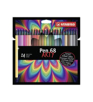 Stabilo Pen 68 Arty Keçe Uçlu Kalem Seti 24'lü (Karışık)