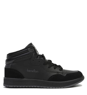Benetton 30869 Erkek Günlük Sneaker Ayakkabı (Siyah)