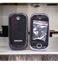 Samsung i5500 Kasa Samsung Galaxy i5503 Uyumlu Siyah Renk Orta Kasa Ön Arka Kapak Tuş Takımı