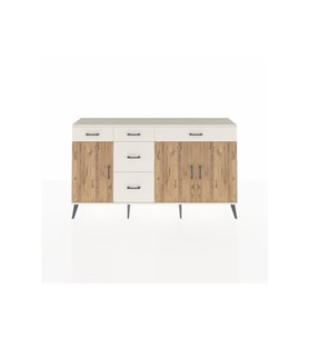 Arges Konsol 2 Raflı 5 Çekmeceli 3 Kapaklı 176x30x99 Aytaşı-Çam/Aytaşı