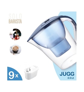 Jugg 3.5 Litre Su Arıtma Sürahisi + 9 Adet Filtre