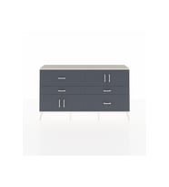 Arges Konsol 2 Raflı 4 Çekmeceli 4 Kapaklı 176x30x99 Aytaşı-Antrasit