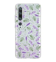 PrintiFy Xiaomi Mi Note 10 Pro ile Uyumlu 1mm Slim Fit Water Color 3 Baskılı Şeffaf  Kılıf