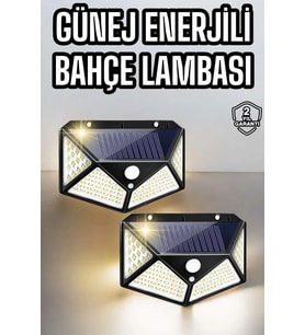 Bahçe Havuz Güneş Enerjili Solar Işıklandırma Sensörlü Bahçe Aydınlatma
