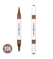 RİCH 17901-206 ART-X ÇİFT TARAFLI DUO AKRİLİK MARKER SÜTLÜ KAHVE