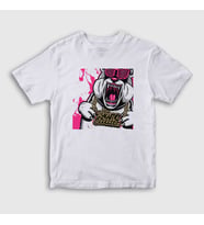 Presmono Unisex Çocuk Beyaz Electric Eskimo Callboy T-Shirt 508178tt