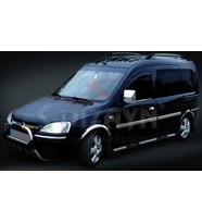 Opel Combo Uyumlu C Krom Yan Kapı Çıtası 4 Parça 2001-2011