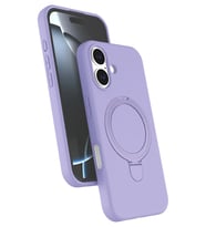 iPhone 17 Regal Magsafe Standlı Kapak - Lila