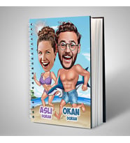 Ne Tatildi Ama Karikatürlü Sevgili Defteri