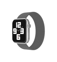 Uray store Apple Watch 38mm Ayarlı Solo Silikon Kordon - Gri