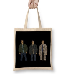 Supernatural The Brothers Winchester Bez Çanta Uzun Saplı