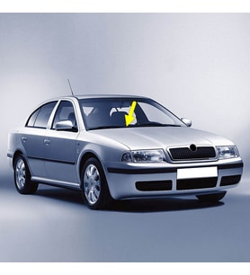 Skoda Octavia A4 2001-2009 Ön Cam Sağ Silecek Kolu 1U1955410