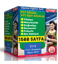 2026 TYT Dijital Eğitim Seti (1200 PDF Sayfası)