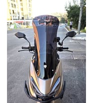 MOTOCAM Küba Newlight 125 Pro Ön Cam 2023-2026 Model 75cm Siyah Renkli 4mm UZUN BOYLU