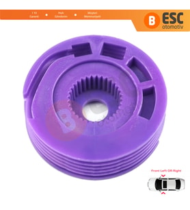 VW Golf 3 1991-1998 İçin Ön Sağ veya Sol Kapı Cam Kriko Makarası