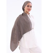 Valentino Orlandi Alia Motif Desenli Lyocell Pamuk Şal 70x195 cm