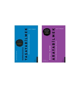 Korkusuzca Yaşayabilmek + Kutsal Olanı Arayabilmek- 2 Kitap Set - Iş Bankası Özel Set Korkusuzca Yaş