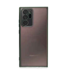 Galaxy Note 20 Ultra Kılıf  Lensli  - Yeşil
