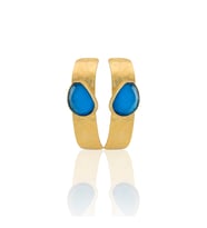 Kadir Jewellery 22 Ayar Altın Kaplama Vintage Küpe -El İşçiliği Ve Hipoalerjenik Küpe