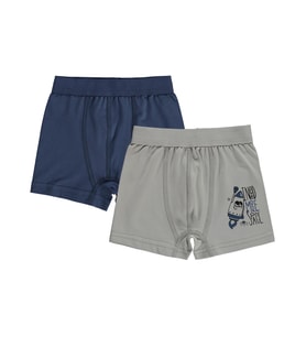 Civil Boys Space 2-12 Yaş Erkek Çocuk 2'li Boxer - Standart
