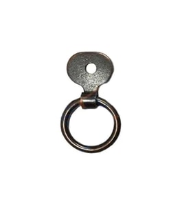 Halkalı Tablo, Çerçeve Askısı, Küçük, 15x28mm, Eskitme - 100 Adet