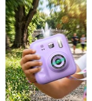 Çocuk Dijital Fotoğraf Makinesi Anında Baskı ve 4 Rulo Kağıt 5 Kalem Hediye