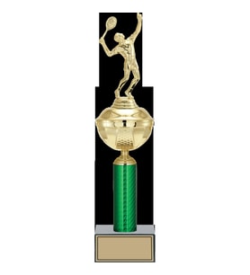 ODAK KUPA - Figürlü Kupalar - Tenis Erkek Figürlü Kupalar FG-049 A - 43 cm