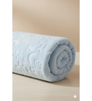 Yumuşak Dokulu Kabartma Desenli Peluş Bebek Battaniyesi