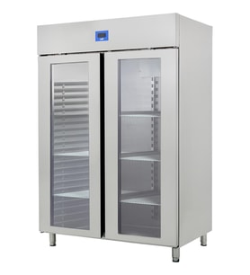 Öztiryakiler Çift Cam Kapılı Dik Tip Buzdolabı, K Tipi 430 Kalite, Gn 1200 Nmv Model