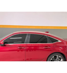 Vw Passat B8.5 Krom Cam Çıtası 4 Parça 2019- 2023 Arası Paslanmaz Çelik