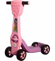 KİNG SCOOTER 4 TEKERLEKLİ PEMBE-LİLA