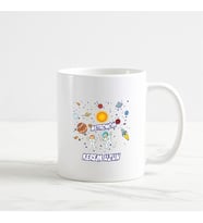 Astronom Kupa Bardak (1. Tasarım) (Beyaz)