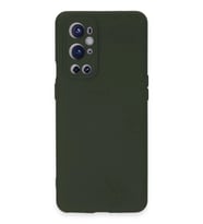 Durukar® One Plus 9 Pro Kılıf Nano içi Kadife Silikon - Koyu Yeşil