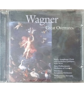 (Plak Değildir CD dir) CD Wagner Great Overtures CD (Karışık)
