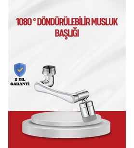 Northcity 1080° Çok Yönlü Musluk Aparatı - Köpük ve Püskürtme Modu ile Lüks Konfor