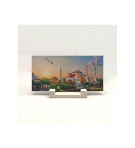 Ayasofya Baskılı Taş Masaüstlük 10X20