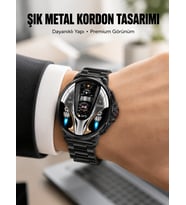 SW80 Akıllı Saat 1.93″ Ultra HD Ekran 700 mAh Batarya 3 Kordon Yeni Nesil