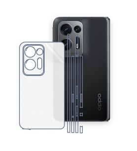 SChitec OPPO Find N2 Uyumlu Fullbody Arka Kaplama Hidrojel Koruyucu Film