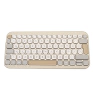 ASUS Marshmallow KW100 Bej Kablosuz Türkçe Mac Uyumlu Klavye