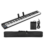 Jwin JDP-8810 88 Tuş Hassasiyetli Bluetooth + Şarjlı Piyano - Siyah