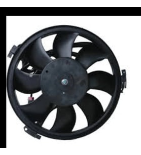 Mercedes ML280 ML300 2005- FAN Motoru Davlumbazli 480MM 4FIS 600W 7KANAT A1645000193 Wisco